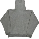 Thrasher Graphic Hoodie - Small Gray Cotton