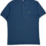 Lacoste Polo Shirt - Medium Blue Cotton