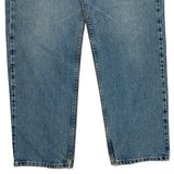550 Orange Tab Levis Jeans - 34W 30L Light Wash Denim