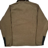 The North Face Fleece Jacket - XL Brown Polyester