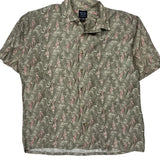 North 44 Hawaiian Shirt - Medium Pink Viscose