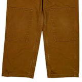 Age 4 Carhartt Double Knee Overalls - XS Brown Cotton