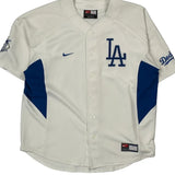 Los Angeles Dodgers Nike Mlb Jersey - Large Blue Polyester