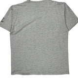 Single Stitch Green Bay Packers Reebok Football T-Shirt - XL Gray Cotton