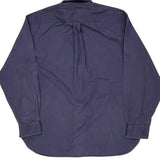 Tommy Hilfiger Shirt - Large Purple Cotton
