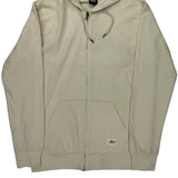 Quiksilver Hoodie - Medium Cream Cotton