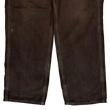 Carhartt Double Knee Carpenter Pants - 36W 34L Brown Cotton