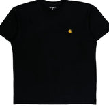 Carhartt T-Shirt - Medium Black Cotton