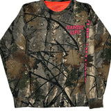 Unbranded Camo Long Sleeve T-Shirt - Medium Camo Cotton