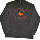 Chicago Bears Nfl Long Sleeve T-Shirt - XL Gray Cotton