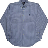 Blake Shirt Ralph Lauren Checked Shirt - Medium Blue Cotton