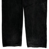 Levis 505 Jeans - 38W 31L Black Cotton