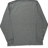 Original Fit Carhartt Long Sleeve T-Shirt - Large Grey Cotton