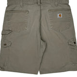 Carhartt Cargo Shorts - 38W 11L Gray Cotton