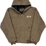 Dri Duck Workwear Jacket - Large Brown Cotton