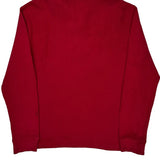 Polo By Ralph Lauren 1/4 Zip - Medium Red Cotton