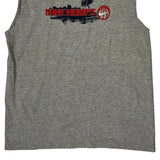 Basketball Nike Graphic Tank Top - XL Gray Cotton