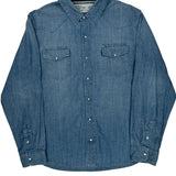 Levis Denim Shirt - XL Blue Denim