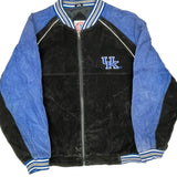 University Of Kentucky Unbranded College Varsity Jacket - XL Black Suede