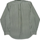 Ralph Lauren Striped Shirt - XL Green Cotton