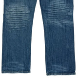 Black Hip Hop Jeans - 32W 32L Blue Cotton