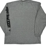 Baltimore Ravens Puma Nfl Long Sleeve T-Shirt - Large Grey Cotton