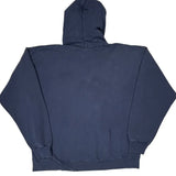 Thrasher Graphic Hoodie - Large Navy Cotton