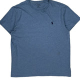 Polo By Ralph Lauren T-Shirt - Medium Blue Cotton