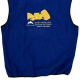 Mountain Hard Wear Graphic Vest - Large Blue Polyester