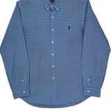 Ralph Lauren Slim Fit Shirt - XL Blue Cotton