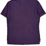 Tommy Hilfiger Polo Shirt - Large Purple Cotton
