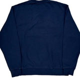 Nike Graphic Sweatshirt - Large Navy Cotton