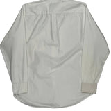 Chaps Ralph Lauren Shirt - Large White Cotton