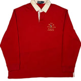 Polo By Ralph Lauren Rugby Shirt - XL Red Cotton