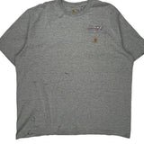 Carhartt T-Shirt - 2XL Grey Cotton