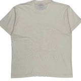 Single Stitch Don'T Worry Be Happy Screen Stars Cartoon T-Shirt - XL White Cotton Blend