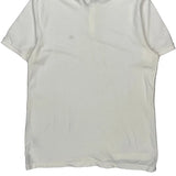 Tommy Hilfiger Polo Shirt - Large White Cotton