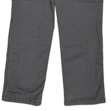 Carhartt Carpenter Trousers - 34W 32L Grey Cotton