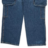 Unbranded Cargo Trousers - 40W 31L Blue Cotton