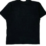 Nike T-Shirt - Medium Black Cotton