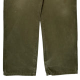 Dickies Carpenter Trousers - 35W 30L Green Cotton