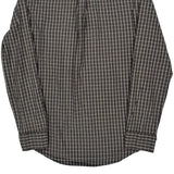Levis Checked Shirt - Medium Gray Cotton