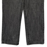 Laguna Beach Contrast Stitch Jeans - 38W 25L Gray Cotton