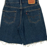 Levis Denim Shorts - 30W 10L Blue Cotton