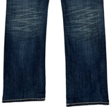 Big Star Contrast Stitch Jeans - 32W US 6 Dark Wash Cotton