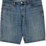 Levis Denim Shorts - 36W 10L Blue Cotton