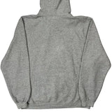 Green Bay Packers Reebok Football Hoodie - Medium Gray Cotton Blend