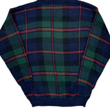 Mens Casuals Checked Sweater - Medium Multicoloured Wool Blend