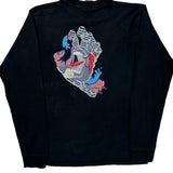 Santa Cruz Long Sleeve T-Shirt - Small Black Cotton