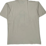 Single Stitch Patriotic Design Unbranded Graphic T-Shirt - Large Cream Cotton